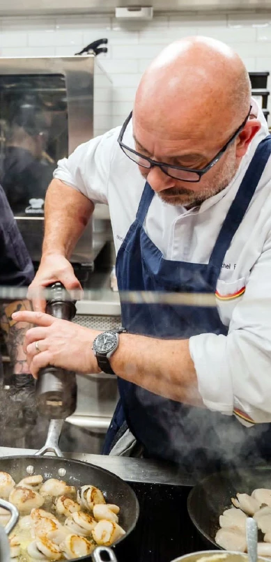 Michel Borsy - Chef van het restaurant Hôtel-restaurant Les Eleveurs