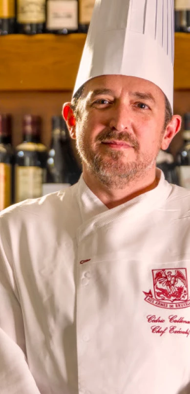 Cédric Callenaere - Chef van het restaurant Aux Armes de Bruxelles