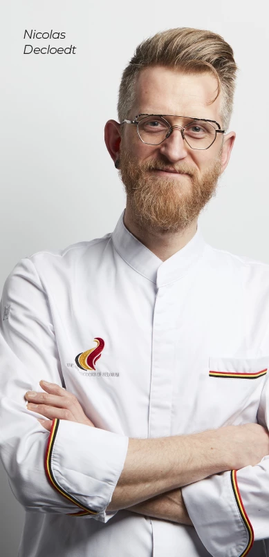 Nicolas Decloedt - Chef du restaurant Humus x Hortense