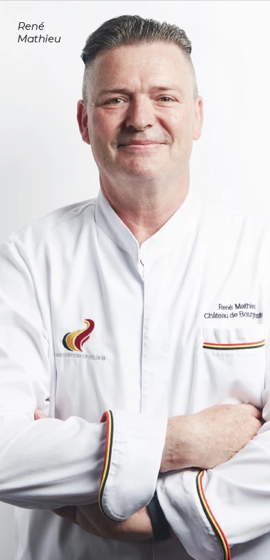 René Mathieu - Chef van het restaurant Château de Bourglinster (La Distillerie)