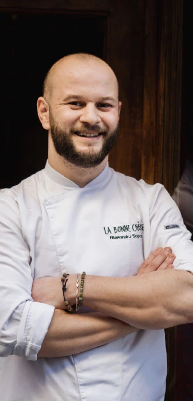 Alexandru Sapco - Chef van het restaurant La bonne chère